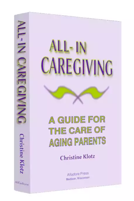 caregiving book by christine klotz
